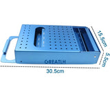 N Premium Aluminum Alloy Kirschner Storage and Sterilization Box for Orthopedic Surgical Instruments / Accessory Placement Tool