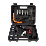 3.5N/m Max Torque Electric Rotatable 3.6V Working Voltage 1800mAh Capacity 47PCS Rechargeable Electric Screwdriver and Bits Set