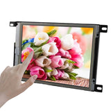 8.4" 800X600 Resistive Touch LCD Monitor USB Port With Metal Case