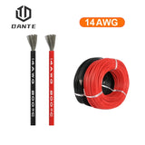 2025 Solid Copper Wire Super Soft Heating Silicone Rubber Wire High Temperature 3KV High Flexible Silicone Cable 14awg-24awg