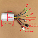 DC24-48V Brushless Motor Speed Controller 480W High Power Brushless Motor Driver 10A Motor Speed Governor for 62 Brushless Motor