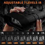 GTMEDIA-Digital Infrared Night Vision Binoculars, 5X Digital Zoom, Hunting Scope, Night Vision Telescope