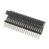 Raspberry Pi 4B/3B GPIO Expansion Board-40-Pin 1-to-2 Vertical Header Breakout for Multi-Channel Side Access