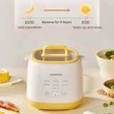 220V Electric Egg Boiler Breakfast Machine Multicooker Steamer Automatic Egg Cookers Home Egg Custard Steaming Cooker 300W