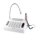 Professional Manicure Vacuum Cleaner Women Electric Nail Sander Rechargeable Nails Dust Collector Nail Prosthetic Equipment