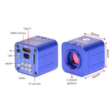 HY-5100 4K HD Electronic Eyepiece Cameras 24MP CMOS HDMI USB Digital Video Microscope Camera for Mobile Phone CPU PCB Repair