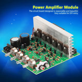 300W High Power Power Amplifier Board 2.1 Channel Subwoofer 3 Channel Audio Amplifiers Volume Potentiometer Module Car Audio