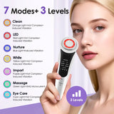 Vibration Facial Massagers Microcurrent Face Equipment Portable Face Care Beauty Machine Physiotherapy Home Use Beauty Devices