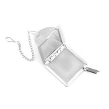 20pcs Pyramid Shape Stainless Steel Mesh Loose Leaf Tea Infuser Strainer