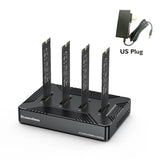 Blueendless 4-Bay M.2 NVME SATA SSD Enclosure Tool-Free, USB 3.2 Gen 2 10Gbps External Hard Drive Docking Station for M.2 NVMe