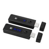 165FT/60M Wireless HDMI-compatible Transmitter and Receiver LED Display 1080P HD Extender Kit for PC Monitor Projector TV Box
