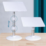 Reading Book Stand Metal Support Hands Free Holder Bookstand with Page Paper Clips Book Holder Stand for Sheet Music Textbooks