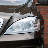 1Pair Front Head Light Lens Cover Housing Headlight Shell Lampshade Part For  W221 S280 S300 S350 S50