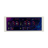 6.86inch 480x1280 Bar IPS LCD Monitor White/Black PC Case Monitor USB Port Built-in Theme Diy CPU GPU Temp