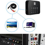 1 to 3 Bluetooth 4.0 Stereo Launcher Splitter Adapter Music Transmitter Device Audio Sharing Switcher For TV Headphones DC 5V