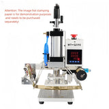 pneumatic hot stamping machine WT-QS90 digital multifunctional automatic collection hot stamping paper hot stamping machine