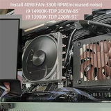 ZS10C-50 Thin CPU Cooler 50Mm 10 Heat Pipes ITX Down Pressure Radiator TDP 200W For  LGA 115X 1700