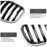 LED Grille Front Bumper Grille For BMW X5 X6 E70 E71 2006-2015 Car Front Light Parts