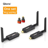 5G 200M Wireless HDMI Transmitter and Receiver Laptop PC TV Meeting Projection Audio Video Display Adapter No Need Wifi Internet