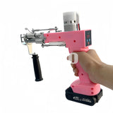 Tufting gun 2-in-1 new lithium battery wireless tufting gun digital display screen with 10 speed adjustable