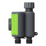 Rainpoint Digital Water Timer Rain Delay 4-Zone Manual Watering Programmable Sprinkler Lawn Pool Garden Hose 3/4" Outlet Timers