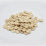 500pcs 15mm Wooden Buttons Round Natural Wood Buttons with 2 Holes for Crafts and Sewing Project