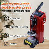 Hot Rosin Press Machine Small 5*7cm Top And Bottom Heating Rosin Press Machine CH2034 Portable Rosin Machine 110v / 220v 400W