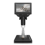 4.3 inch LCD Digital Microscope Precision Microscope with Weighing Scale with Lights for Fine Detail Observation Weight Scale