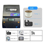 LK-320P Electronic Wire Marking Machine PC Connect PVC Tube Printer Cable ID Label Maker for Home & Office Use