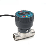 2026 Digital Flow Meter Sewage Pipe Water Runoff Stainless Steel Valve Body 485 Data Transmission Liquid Tool
