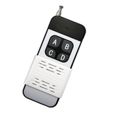 Universal Car Alarm System: 433Mhz, 4-Key RF Remote Control Switch, Garage Door, EV1527 Learning Code, DC 12V
