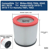Vacuum Cleaner Filter Dust Bag Replacement Parts FOR MEILING Geno W5 HEPA Filter Cleaning Tools Home Appliance Parts
