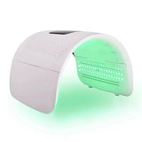 Foldable 7 Color LED Light Therapy Machine for Body Neck and Head Therapeutic Skin Beauty Treatment Including Acne Removal