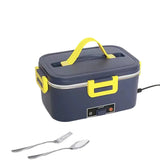 Portable Home Heating And Insulated Lunch Box EU Plug Stainless Steel Liner With Insulation Bag Portable Electric Lunch Box