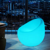 Luminous RGB Plastic Spherical Bar Chair for Indoor/Outdoor Dining and Leisure-for Nightclubs KTVs and Sofas