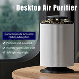 A74G-Household Desktop Air Purifier Indoor Formaldehyde Removal Fresh Air Deodorizer Negative Purification System