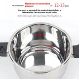 Dental laboratory denture solidification disinfection pressure cooker steam sterilization pressure cooker dental equipment