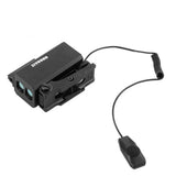 2-in-1 Professional Mini Metal Laser Rangefinder Speedometer1200M Real-time Distance Laser Range Finder for Hunting Outdoor