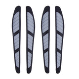 4pcs Car Door Edge Guard Strip Anti-collision Trim Side Mirror Protector