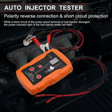 EM288 Fuel Injector Tester DIY Cleaner Set 8 Pulse Modes Car Fuel Cleaning Injector Work with Fuel Pressure Tester Car