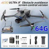 AE30 Upgrade GPS Drone 8K Dual Camera Screen control Aerial Photography Obstacle Avoidance 5G Transmission Dron Quadrotor