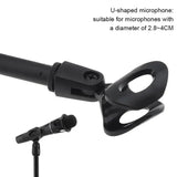 Tripod Boom Microphone Stand With Mic Clip Cell Phone And Microphone Not Included Collapsibles And Lightweight, Arms Adjustable