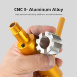 Bicycle Frame Aluminium Alloy Repair Tools Kit Bike BSA Thread Bottom Holder Tapping High Strength Steel Tool BC 1.37x24T
