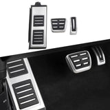 Car Pedals Brake Footrest Cover Set For A6 E-TRON Q6 E-TRON Q8 E-TRON 2025 2026 Gas Fuel Accessories