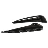 Car Side Wing Air Flow Fender Grille Intake Vent Trim For-BMW X5 F15 2014-2018 Decoration Accessories