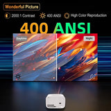 Everycom H5 Pro OEM ODM Full HD Electric Focus Home Theater Cinema LED Beamer 1080p LED Android Projector 4K Projector