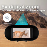 Z80001 58MP IR Night Vision Binoculars Goggles Camera with 600 Meters Range at Night 8X Optical Zoom and Video Recording