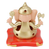 Solar Powered Ganesha Ornament Decoration Ornaments for Home Garden Car Dashboard