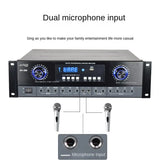 High power home amplifier KTV stage conference karaoke bass card pack/professional speaker Bluetooth amplifier