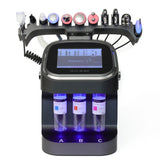 10 in 1 Facial Hydro Dermabrasion Machine Benchtop Black Pearl Skin Management Water Jet Auqa Peel Skin Care SPA Beauty Device